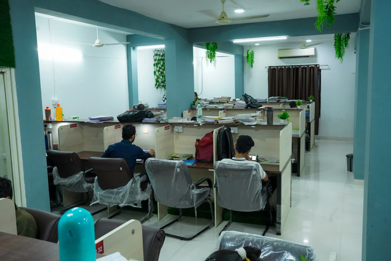 Organized Seating area  library in indore 